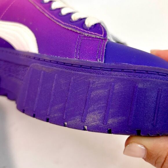 Bratz x Puma Mayze Platform Sneaker- Prism Violet - Kids Size 4.5C - Women Sz 6 - Picture 7 of 11